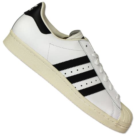 adidas superstar 80s schwarz weiße streifen|Adidas Superstar.